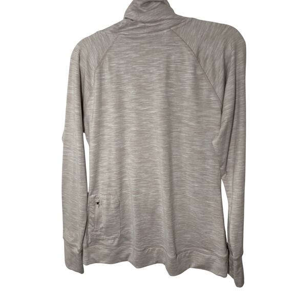 Kyodan Outdoor Women's Size L Fleece Cabin Mountain Cowl Neck Pullover - Picture 5 of 6